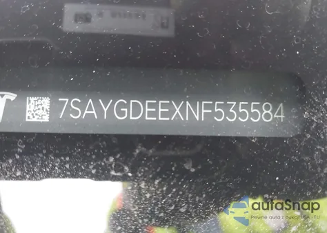 2022 Tesla Model Y Long Range Dual Motor All-Wheel Drive из США, поврежденный, VIN 7SAYGDEEXNF535584